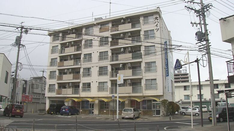 築44年の賃貸マンション「光ハイツ」(長野市)