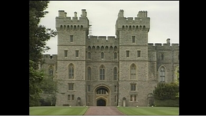 陛下が宿泊されたウィンザー城