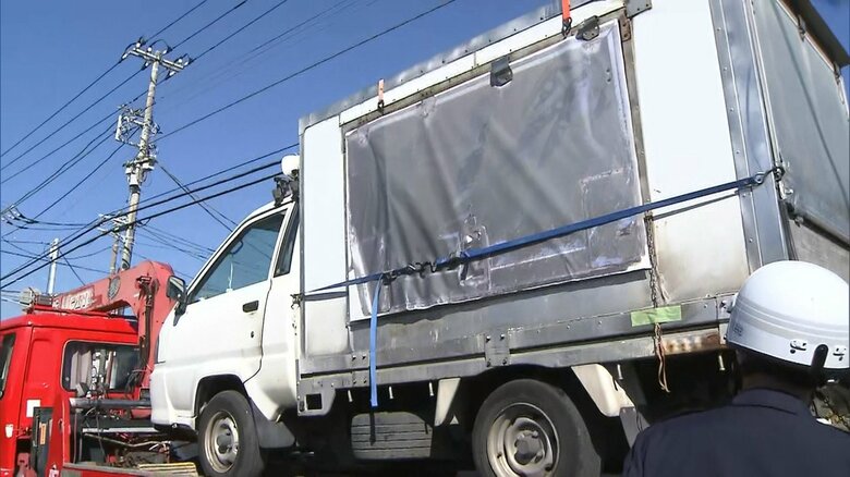 鮮魚商のトラック