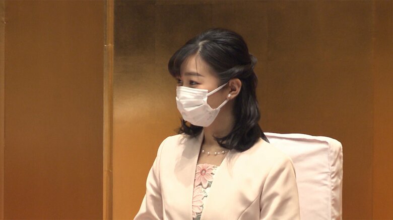 「みどりの感謝祭」式典に出席する秋篠宮ご夫妻の次女・佳子さま（5月7日）