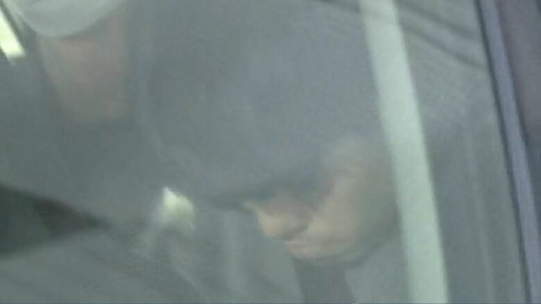 送検される矢沢勇希容疑者（28）