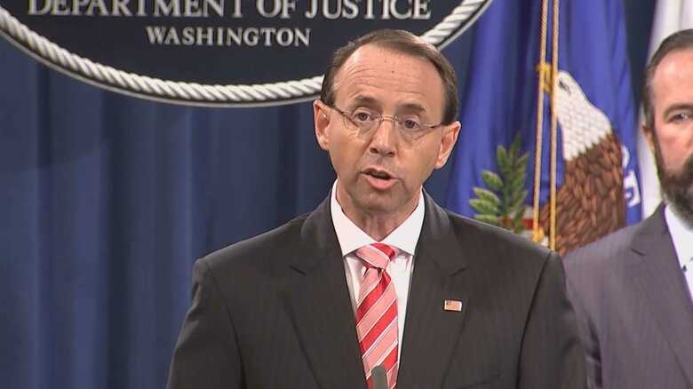 司法省のロッド・ローゼンスタイン前副長官