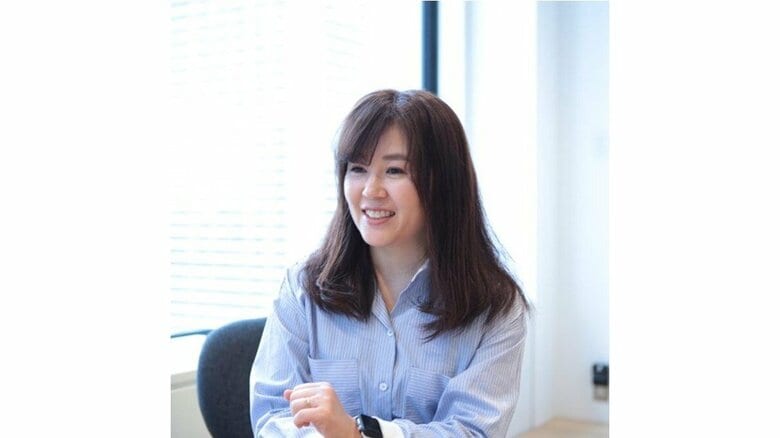 「あすには」代表理事井田奈穂氏（撮影協力：WeWork神谷町トラストタワー）