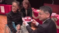 福祉施設にクリスマスケーキ贈る　盛岡市のパン製造会社　岩手県