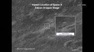「スペースX」ロケット残骸が月面衝突　韓国宇宙航空庁が画像公開　直径18メートルのクレーター確認