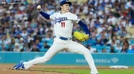 佐々木朗希が6回途中2失点で今季5勝目　大谷翔平は左膝痛のため出場なしもベンチで“笑顔”