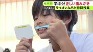 4日から“歯と口の健康週間”…小学校で正しい歯みがきなど学ぶ特別授業 ライオンなどが毎年各地で開催