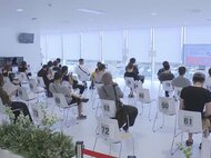 行列等目立った混乱なし…大規模接種会場で『予約なし』での接種始まる 県HP等で前日夜から会場を告知