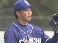 中日ドラフト3位の岡野が西武の山川・外崎・中村から“三者連続三振”…開幕ローテ入りアピール