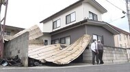 あわや…強風でアパートの屋根が吹き飛ぶ 山形市