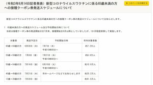 さいたま市 64歳以下の新型コロナワクチン接種スケジュールを発表