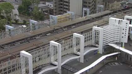 JR宮崎空港線は本数を減らして運行　大雨による交通機関への影響（4日午前10時現在）