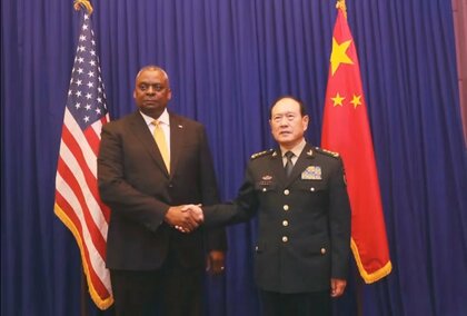 米中国防相がカンボジアで会談　台湾問題で応酬