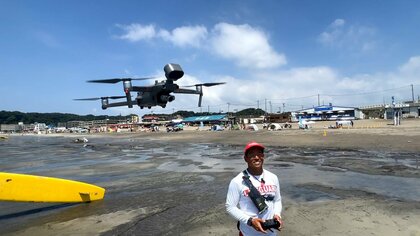 【異色】ドローン駆使し海の安全守る！「幅広い年代のライフセーバー増やしたい」人手不足解消も期待【アスヨク！】