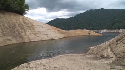“首都圏水がめ”ピンチ！ダム底は乾燥でひび割れ…渋谷のイチョウが枯れた！？ 小池都知事「水の流しっぱなしはやめて」
