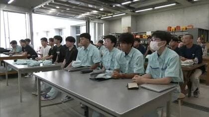 建設業を将来の選択肢に！建築学ぶ高校生、デジタル化進む河川工事現場の技術に触れる　秋田・横手市
