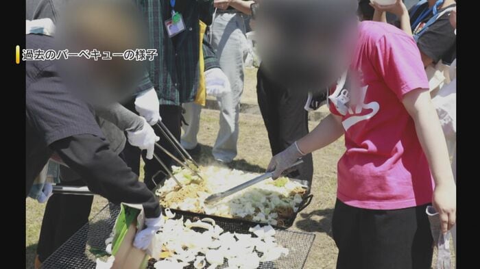 「ハリウッドワールド美容専門学校」過去のBBQの様子