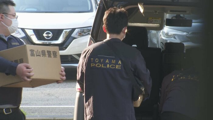 富山大学への家宅捜索(12日)