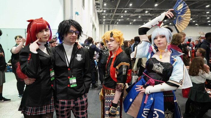 「MCMロンドン・コミコン」には大勢のコスプレイヤーも