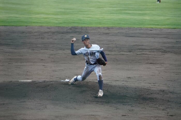 新潟明訓・今井巨主将