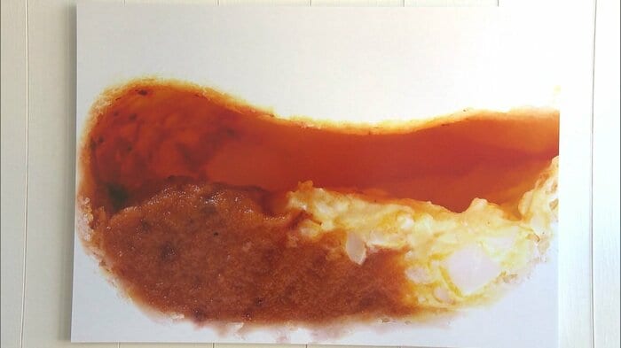 総菜パンの断面 何に見える?