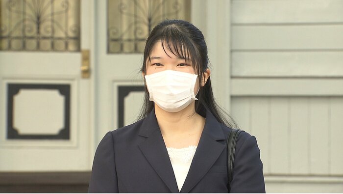 初の登校は入学から半年後だった 2020年10月