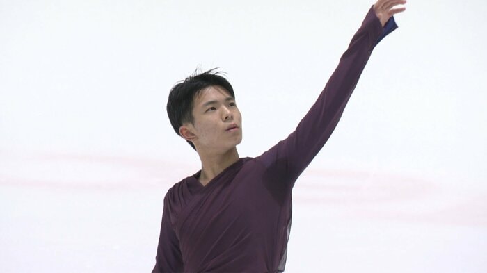 ショートでノーミス演技を披露した武田結仁(東北・北海道選手権)