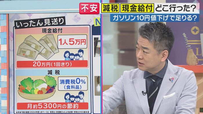 橋下徹氏(関西テレビ「旬感LIVEとれたてっ!」より)