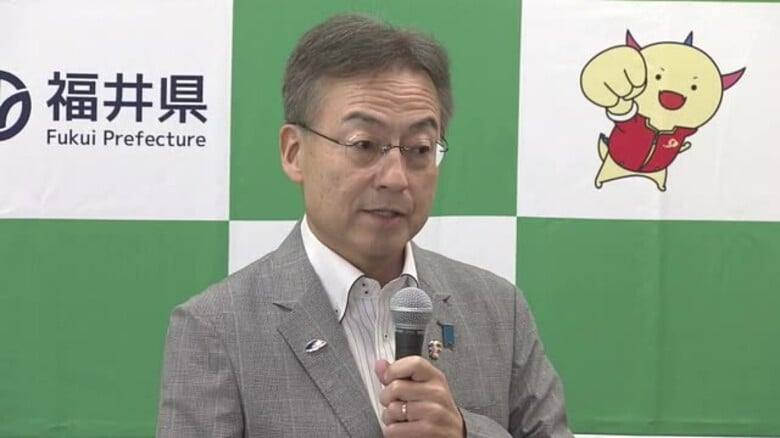 北陸新幹線“ルート再検討”問題 福井県知事「最終的には大阪と一致点を見つけ出せる」 小浜・京都ルートの“理解得るため”と強調|FNNプライムオンライン