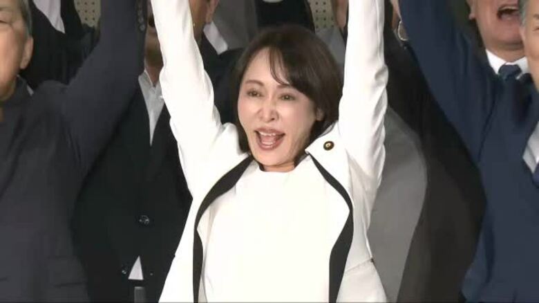 【参院選・福島】自民党・現職の森雅子候補が4回目の当選　「福島県に暮らす皆さまの暮らし守る」と決意　｜FNNプライムオンライン
