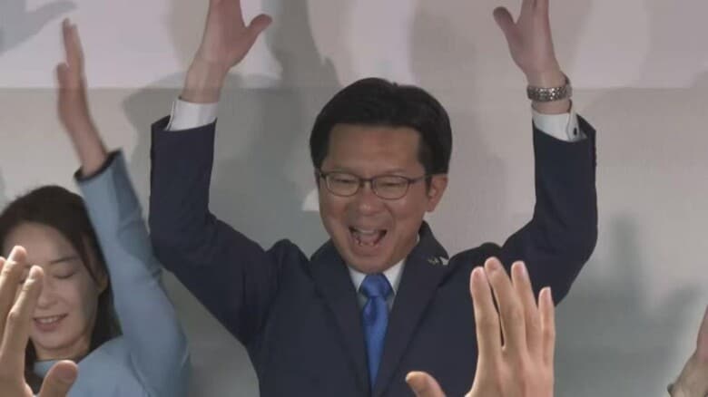 【速報】米子市長選　現職・伊木隆司氏が３度目の当選確実｜FNNプライムオンライン