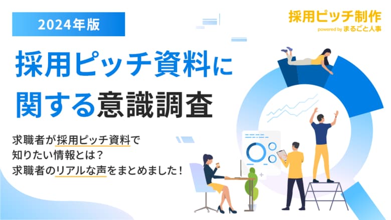 求職者が採用ピッチ資料で知りたい情報とは?採用ピッチ資料に関する意識調査を公開!