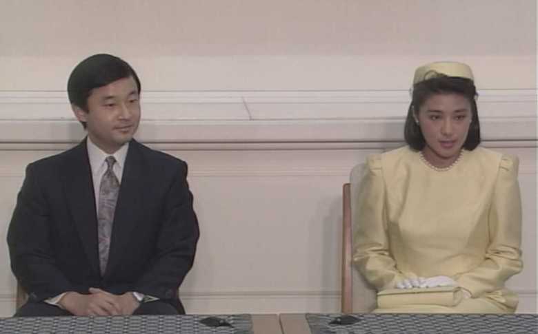 1993年1月19日 婚約会見