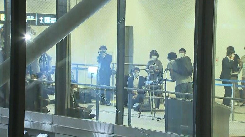 成田空港 2021年5月14日（金）午後10時30分頃撮影