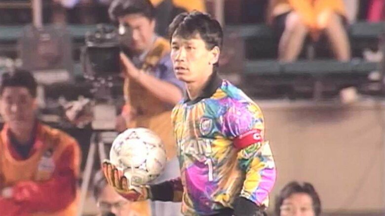 1993年 開幕戦に出場した松永成立（横浜マリノス）