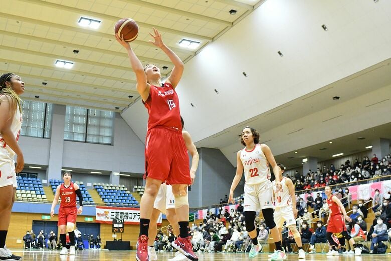 2日ともに2桁得点の西岡里紗選手
