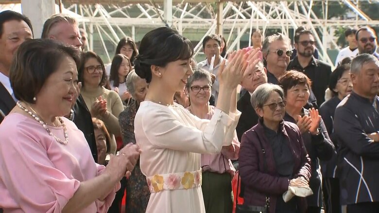 ロンドリーナ文化体育協会での佳子さま