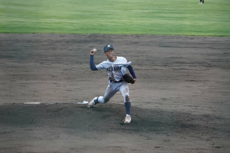 新潟明訓・今井巨主将