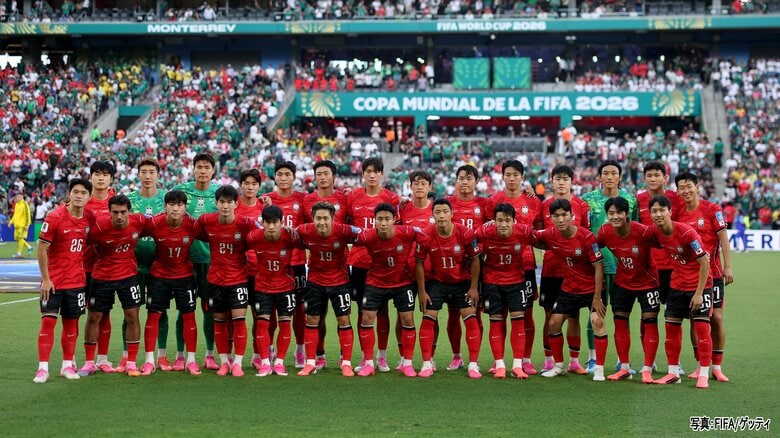 グループステージ第3戦に臨んだ韓国代表だが…