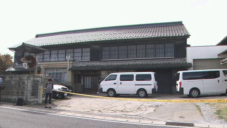 被告の自宅兼酒蔵（2021年9月）