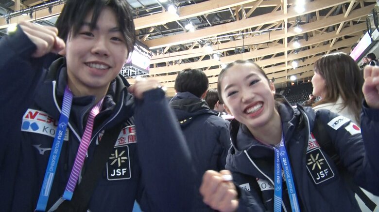 「リベンジします！」と語った蛯原と岡田