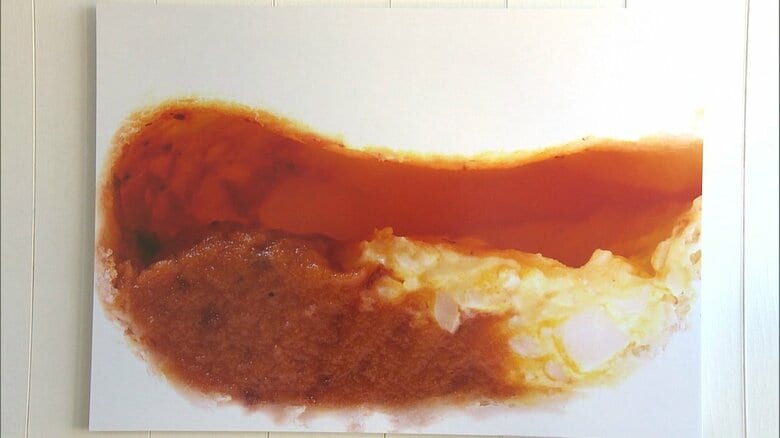 総菜パンの断面　何に見える？