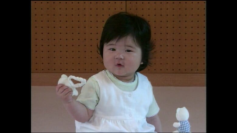 生後６カ月ごろの愛子さま