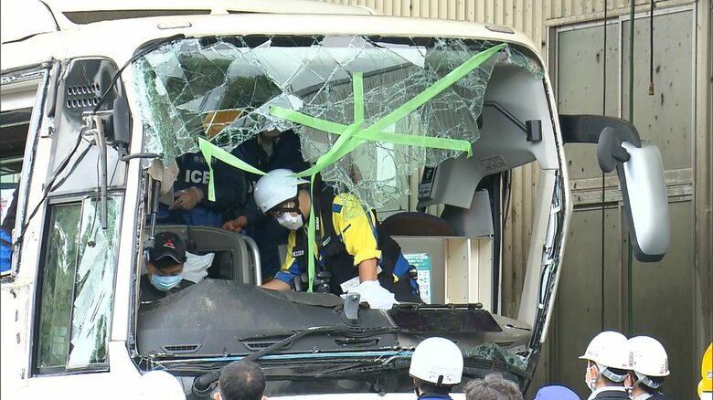 事故車両の検証（2022年10月）
