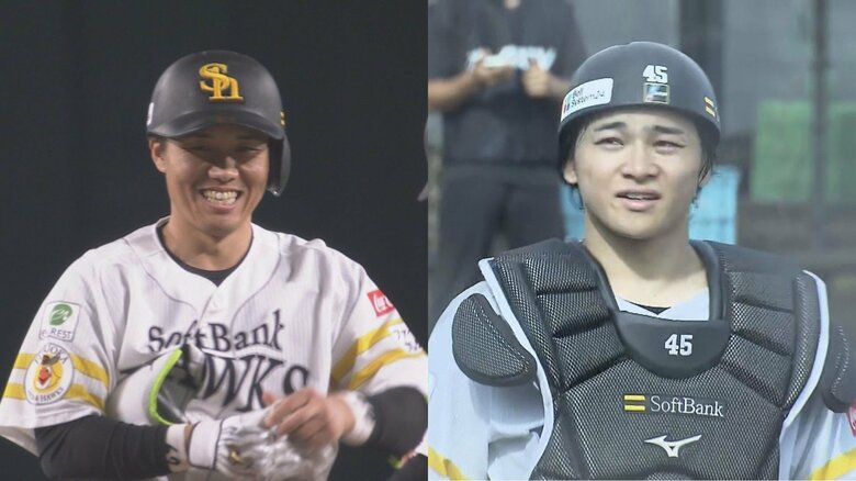 海野隆司（左）と谷川原健太（右）