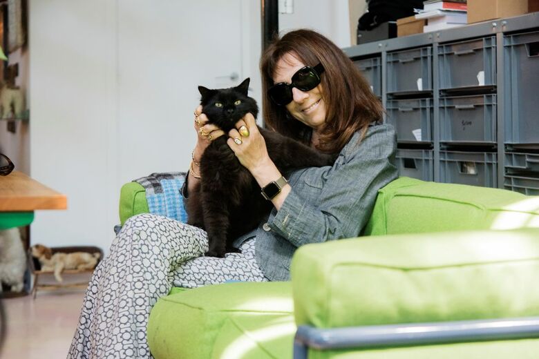 パリのアトリエにて　2024年5月 神戸シュン撮影　©︎日本美術協会