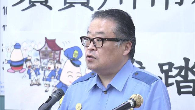 須賀川警察署・赤松正広署長は「花火大会が事故なく・事件なく」