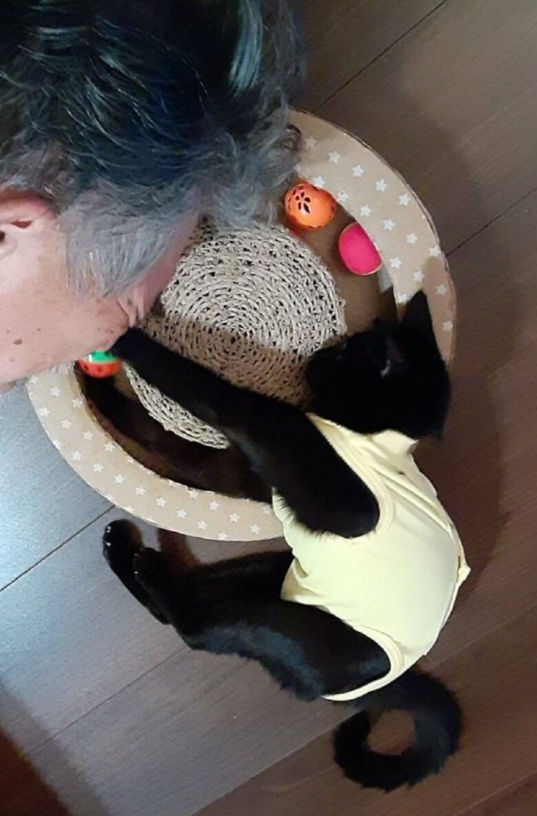 遊んでいる弾みで顔面パンチ