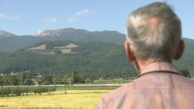 親しんだ眺めに違和感を感じる梅津さん