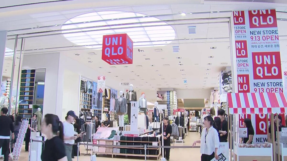店の前には長蛇の列が…“国内最大規模”「ユニクロ」韓国・ソウル市内に